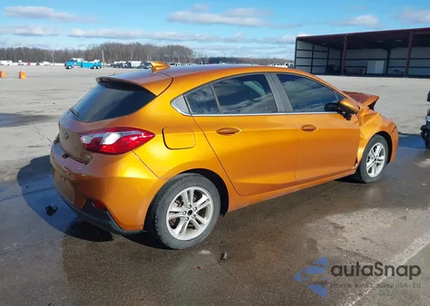 2017 Chevrolet Cruze Lt Auto из США, поврежденный, VIN 3G1BE6SM7HS552511